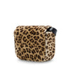 Celine Mini Velvet Leopard Print Triomphe Crossbody Secondhand