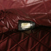 Chanel Large Quilted Stitched Calfskin Zip Pouch Secondhand