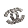 Secondhand Chanel Silver Plated CC Clip on Earrings