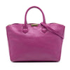Burberry Embossed Leather Dewsbury Satchel Secondhand