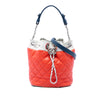 Chanel CC Multicolor Quilted Lambskin Cuba Drawstring Bucket Bag Secondhand