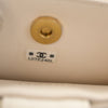 Chanel Mini Lambskin Round Camellia Clutch Secondhand