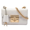 Secondhand Gucci Small Guccissima Padlock Crossbody