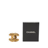 Chanel CC Gold Plated Quilted Brooch Secondhand