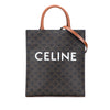 Celine Small Triomphe Coated Canvas Vertical Cabas Tote Secondhand