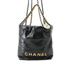 Chanel Mini Shiny Calfskin 22 Handbag Secondhand