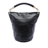 Chanel CC Lambskin Bucket Bag Secondhand