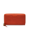 Gucci Leather Bamboo Zip Around Wallet Secondhand