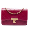 Chanel Stitched Goatskin Golden CC Wallet On Chain Secondhand