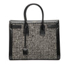 Saint Laurent Small Tweed Houndstooth Sac De Jour Satchel Secondhand