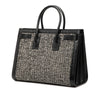 Saint Laurent Small Tweed Houndstooth Sac De Jour Satchel Secondhand