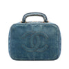 Chanel CC Denim Vanity Bag Secondhand