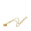 Chanel Gold Plated 31 Rue Cambon Medallion Pendant Necklace Secondhand