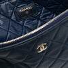 Chanel Medium Quilted Lambskin Casino Beauty O Case Clutch Secondhand