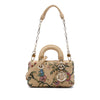 Dior Micro Floral Embroidered Raffia Lady D Joy Secondhand