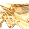 Secondhand Chanel Gold Plated Beret Motif Brooch
