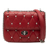 Miu Miu Studded Matelasse Leather Crossbody Secondhand
