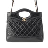 Chanel Mini Quilted Glazed Calfskin 31 Shopping Bag Secondhand