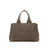 Prada Canvas Canapa Logo Satchel Secondhand
