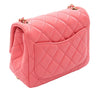 Chanel Mini Square Classic Lambskin Pearl Crush Single Flap Secondhand
