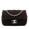 Chanel Extra Mini Quilted Wool Single Flap Secondhand