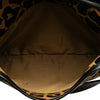 Fendi Leopard Print Chef Canvas Handbag Secondhand