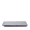 Chanel Medium Chevron Metallic Calfskin O Case Clutch Secondhand