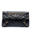 Secondhand Balenciaga Lambskin Motocross Giant 12 Envelope Clutch