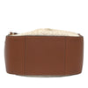LOEWE Small Leather and Anagram Canvas Hammock Bag Secondhand