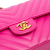 Chanel Medium Classic Chevron Lambskin Double Flap Secondhand