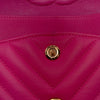 Chanel Medium Classic Chevron Lambskin Double Flap Secondhand
