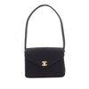 Chanel CC Quilted Jersey Flap Secondhand