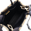 Prada Mini Embroidered Jacquard Symbole Triangolo Satchel Secondhand