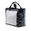 Chanel CC Quilted Cotton and PVC Punching Tote Secondhand
