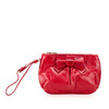 Secondhand Miu Miu Vitello Shine Bow Wristlet Clutch