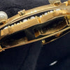 Dior Gold Plated Crystal and Faux Pearl Clair D Lune Brooch Secondhand