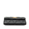 Chanel CC Quilted Lambskin Card Holder On Chain Secondhand