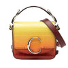 Chloé Mini Ombre Croc Embossed Leather C Satchel Secondhand