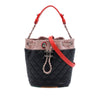 Chanel CC Multicolor Quilted Lambskin Cuba Drawstring Bucket Bag Secondhand