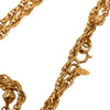 Chanel CC Gold Plated Station Chain Long Necklace Secondhand