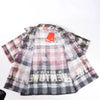 DIESEL Short-Sleeve Check Shirt With Poster Print in Multicolor, Size 48 IT Secondhand