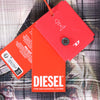 DIESEL Short-Sleeve Check Shirt With Poster Print in Multicolor, Size 48 IT Secondhand