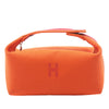 Hermès Small Toile Bride A Brac Case Secondhand