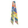 Hermès Brides et Gris Silk Twilly Scarf Secondhand
