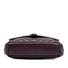Saint Laurent Medium Chevron Sheepskin Monogram College Satchel Secondhand