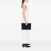 Chanel Large Quilted Lambskin Camellia O Case Clutch Secondhand