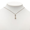 Secondhand Chanel CC Brass Strass Ball Pendant Necklace