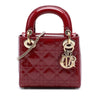 Dior Mini Patent Cannage Lady Dior Secondhand