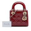 Dior Mini Patent Cannage Lady Dior Secondhand