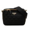 Prada Embroidered Canvas Brique Symbole Crossbody Secondhand